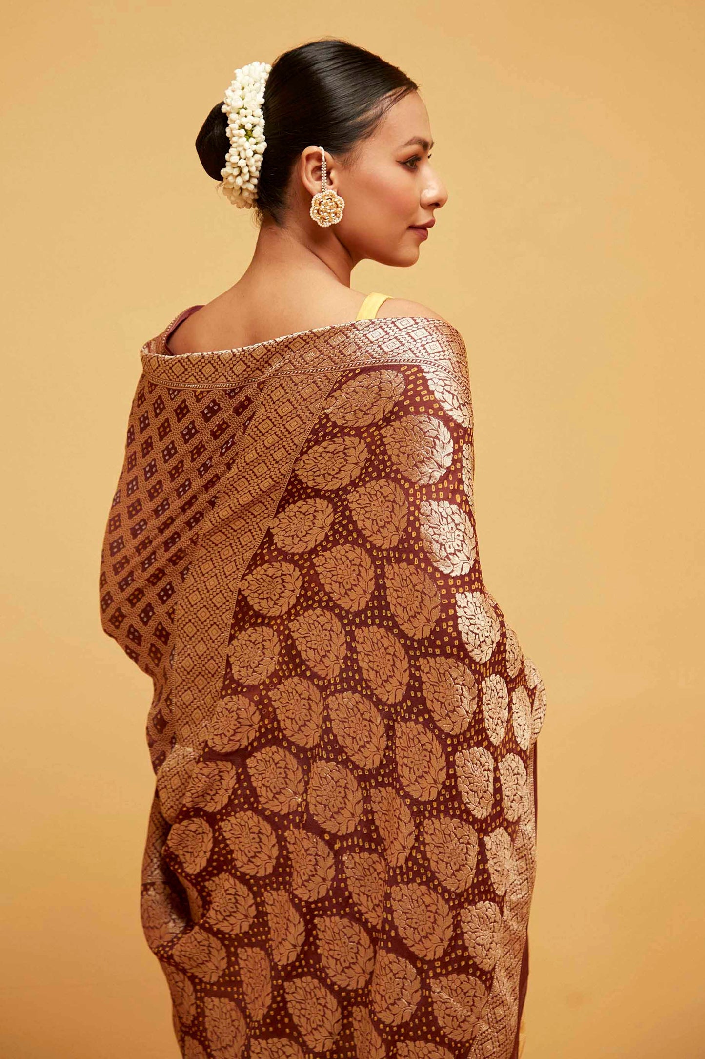 WINE Traditional banarasee saree