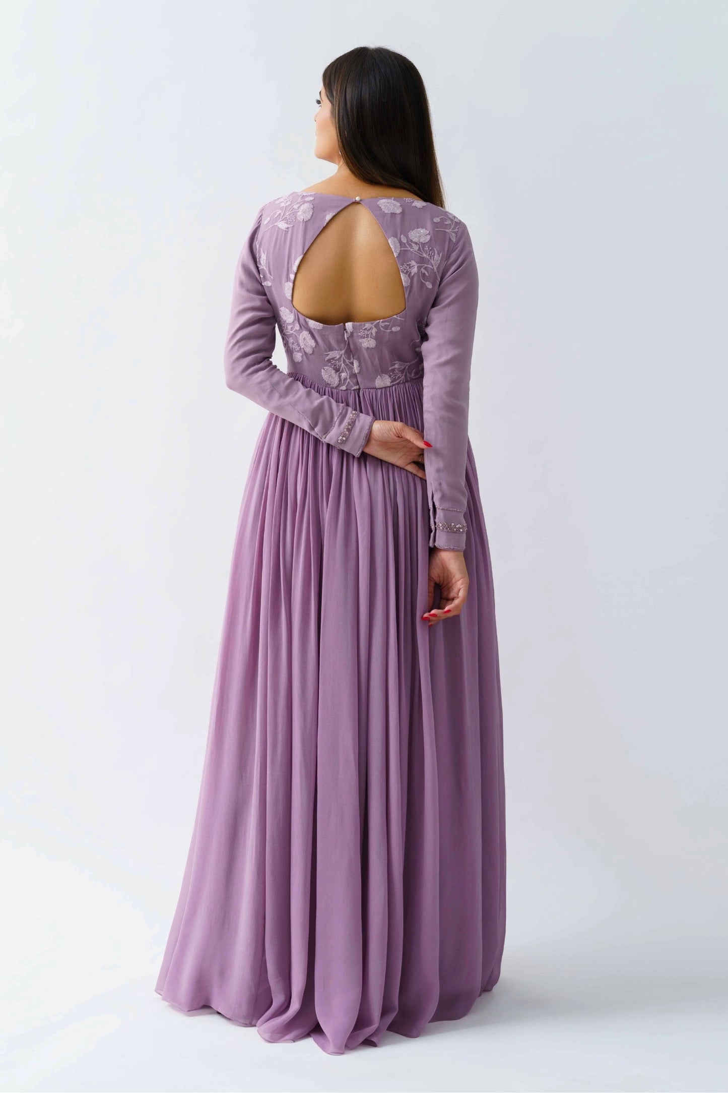 Mauve Gown
