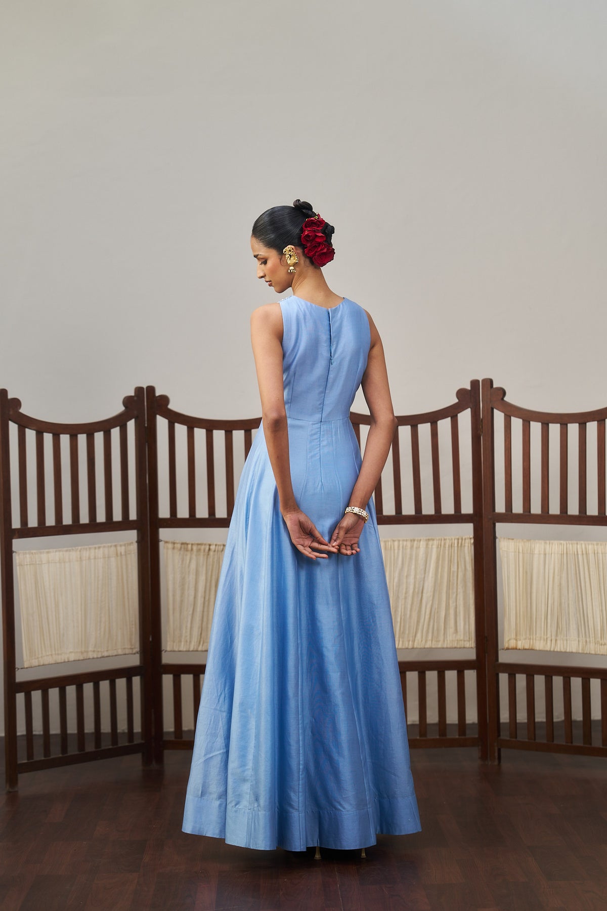 Powder Blue Long Dress