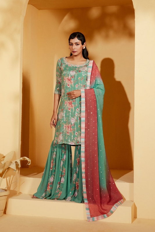 Elevate Your Style: Discover the Magic of Sharara Suits Online!