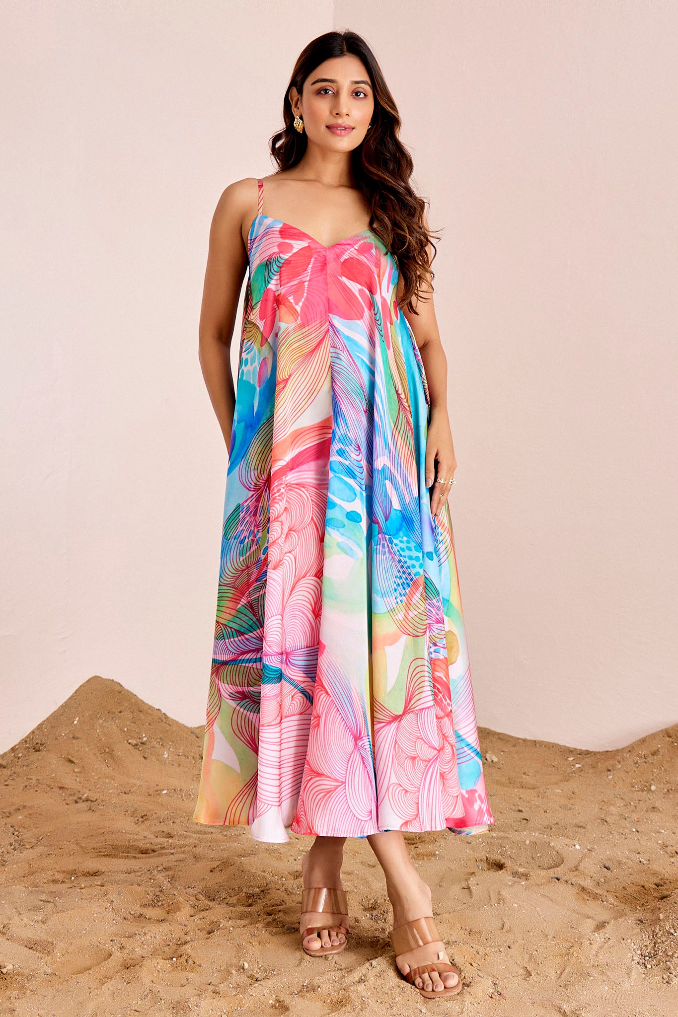 Flowy Floral Dress