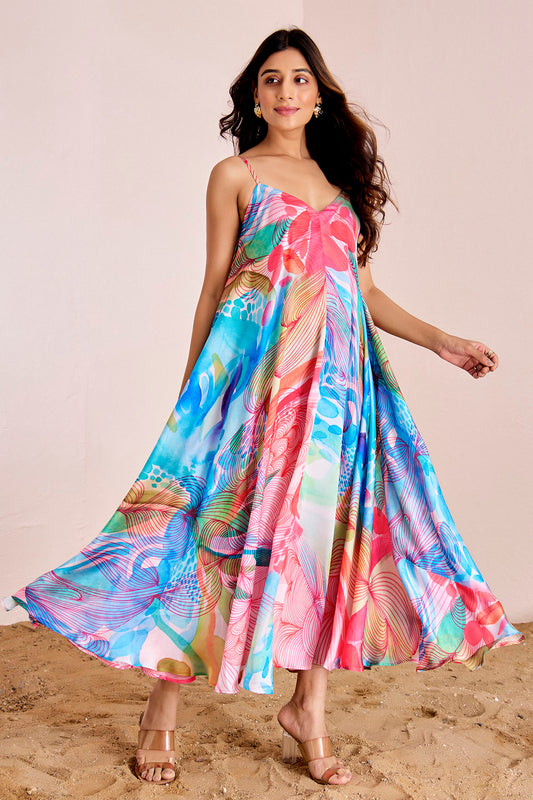 Flowy Floral Dress