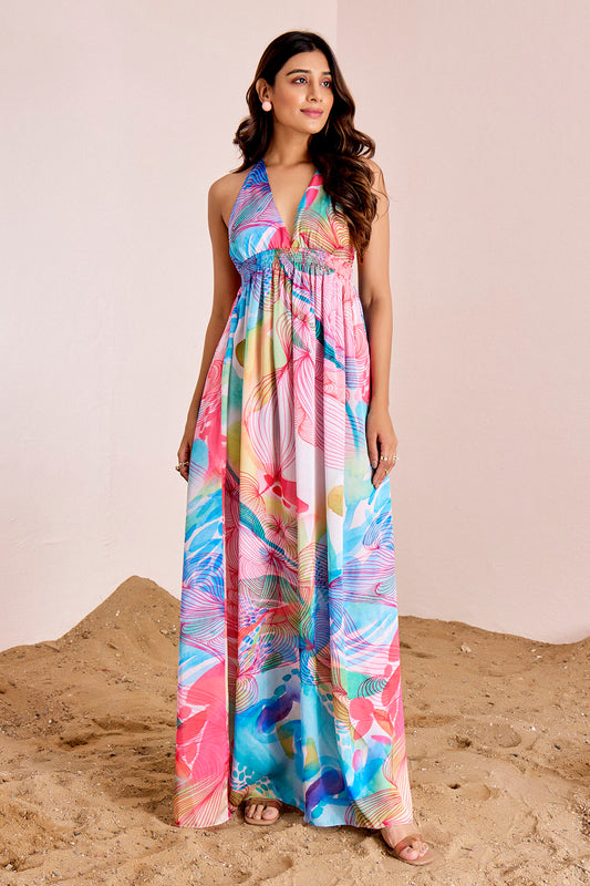 Floral Long Dress
