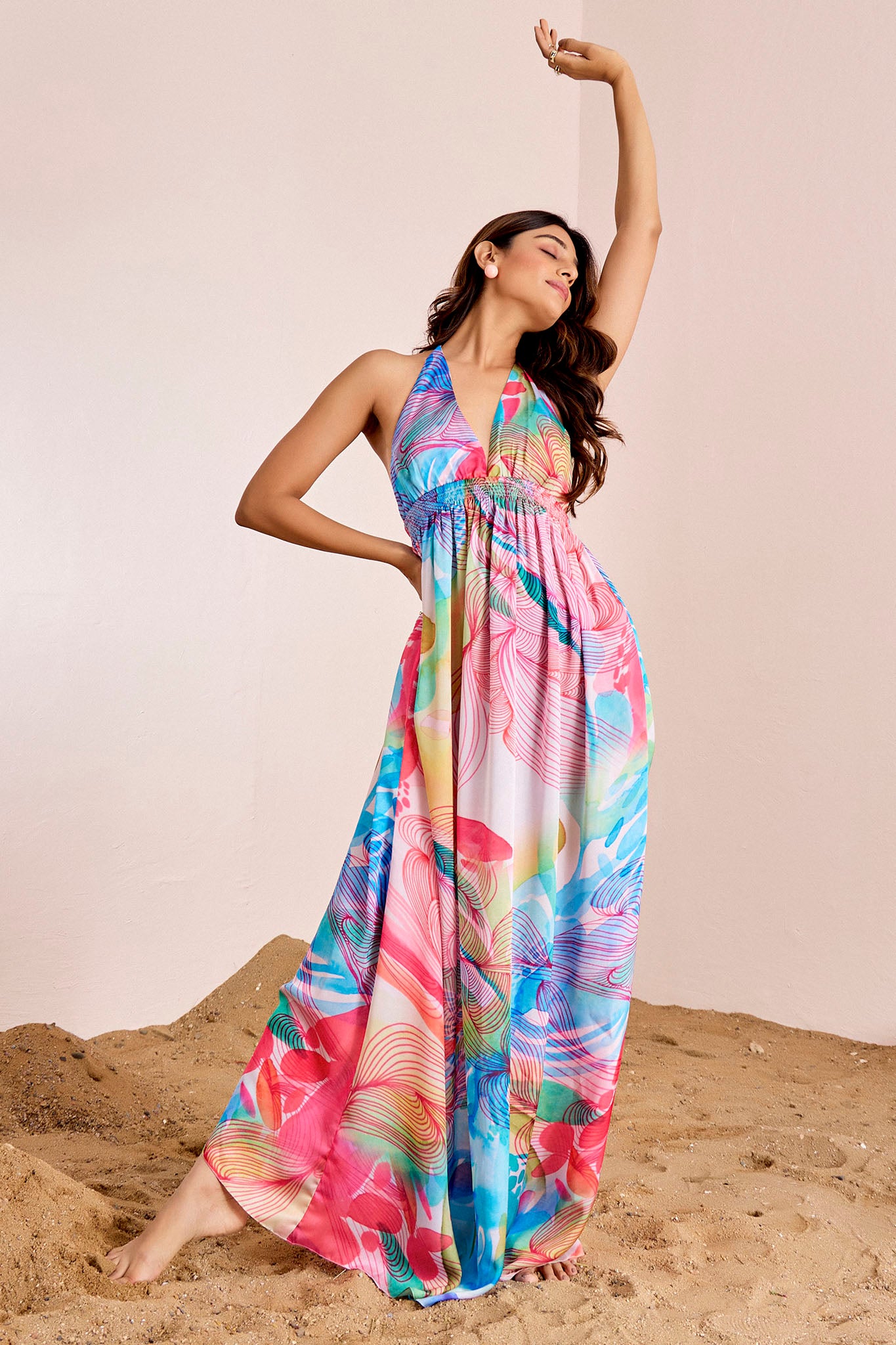Floral Long Dress