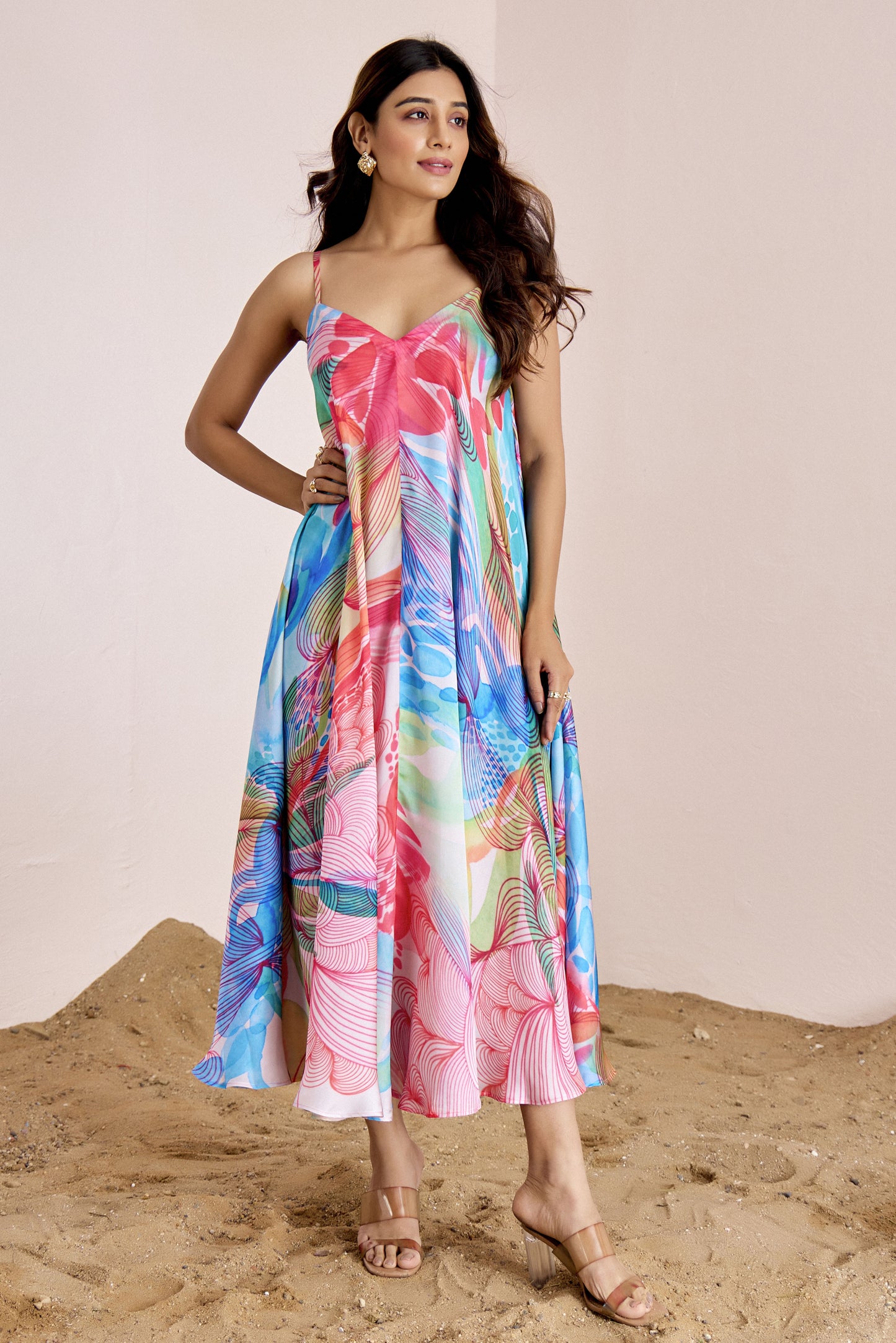 Flowy Floral Dress