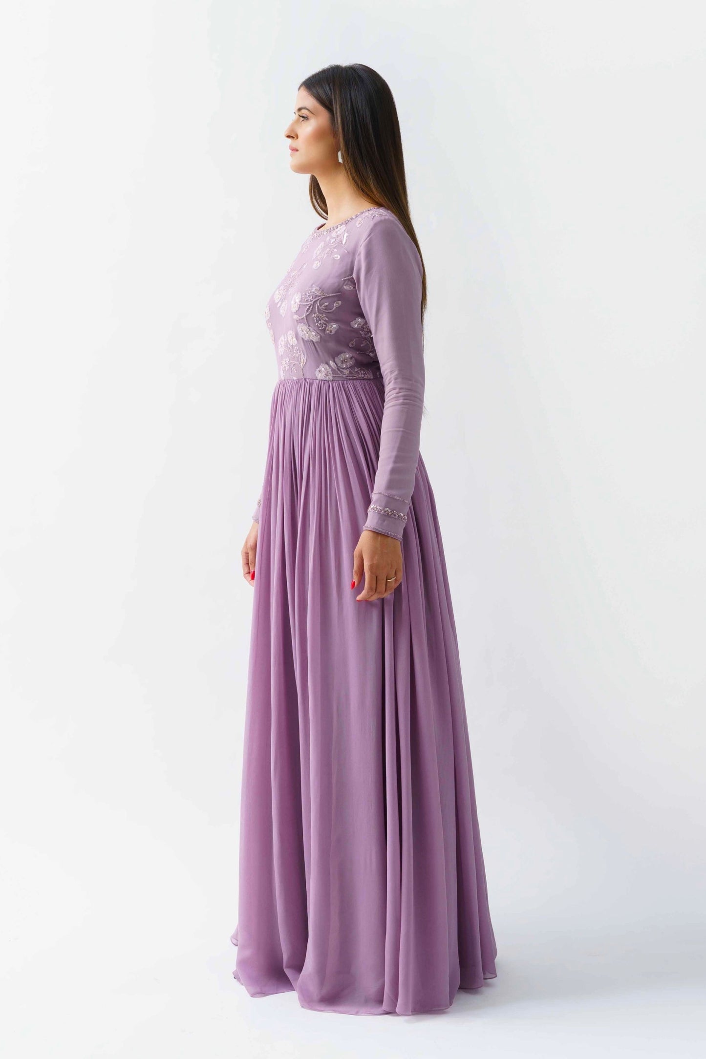 Mauve Gown