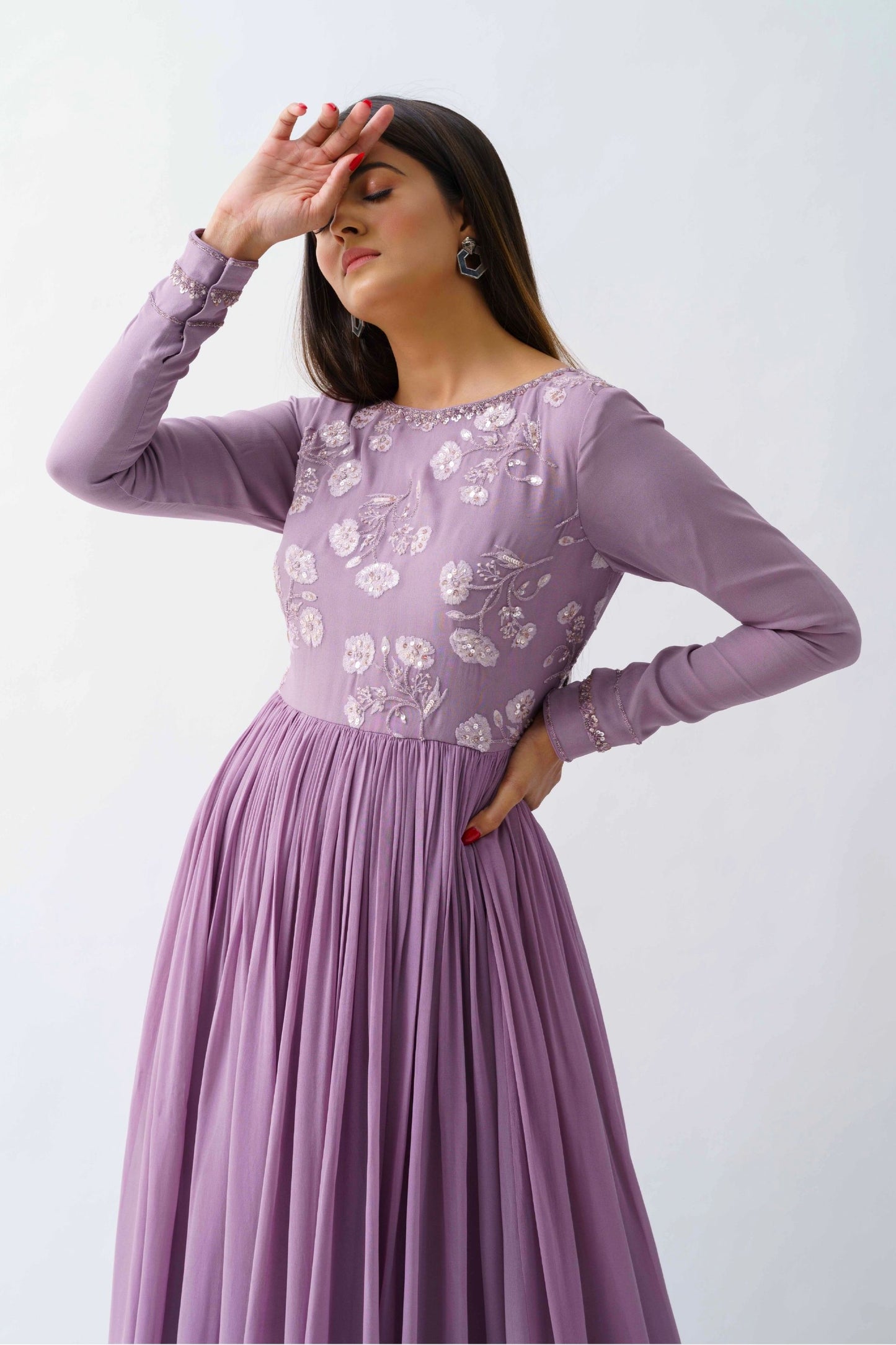 Mauve Gown