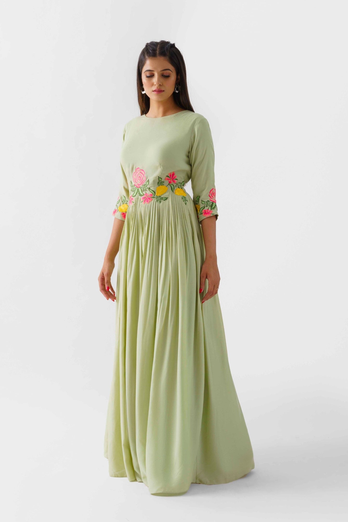 Green Simple Classy Dress