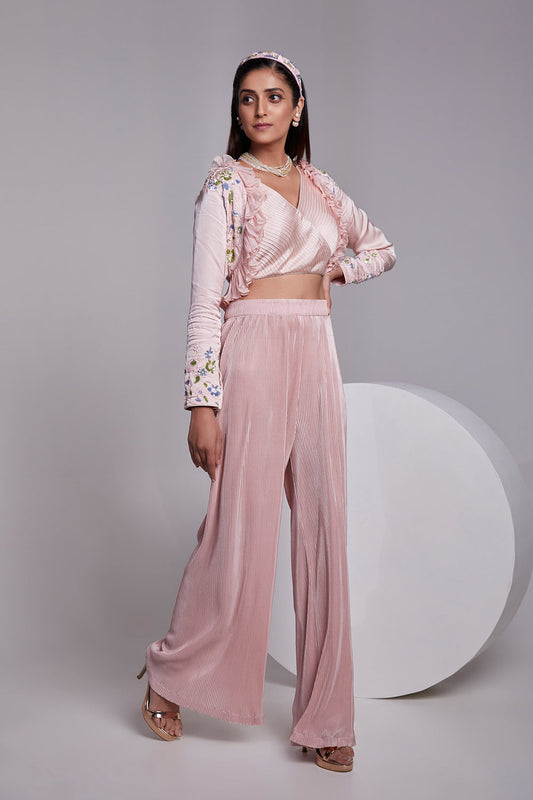 Fusion
Crop Top Set with Jacket