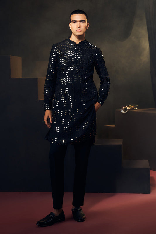 Black Kurta Set