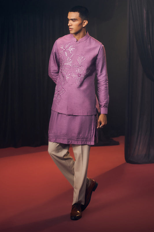 Lilac Kurta Set