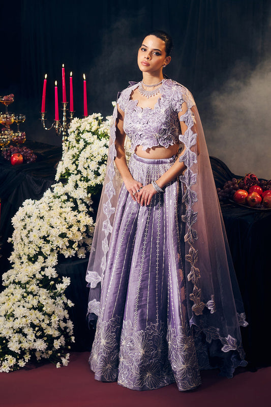 Lilac Lehenga Set