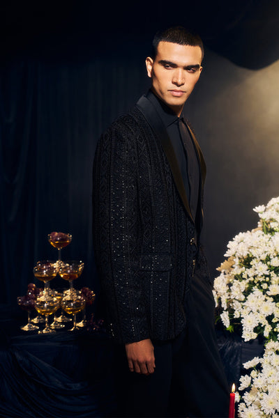 Black Tuxedo  Set