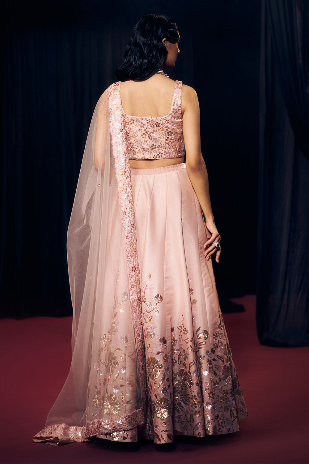 Pastel Pink Lehenga Set