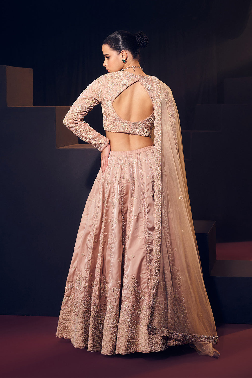 Pastel Pink Lehenga Set